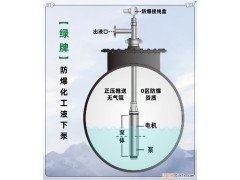 綠牌防爆化工潛液屏蔽泵無氣阻質保5年